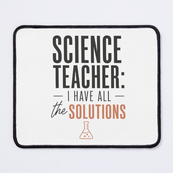 Item preview, Science Teacher I Have All The Solutions Funny Science Teacher Gift designed and sold by journeyengine.