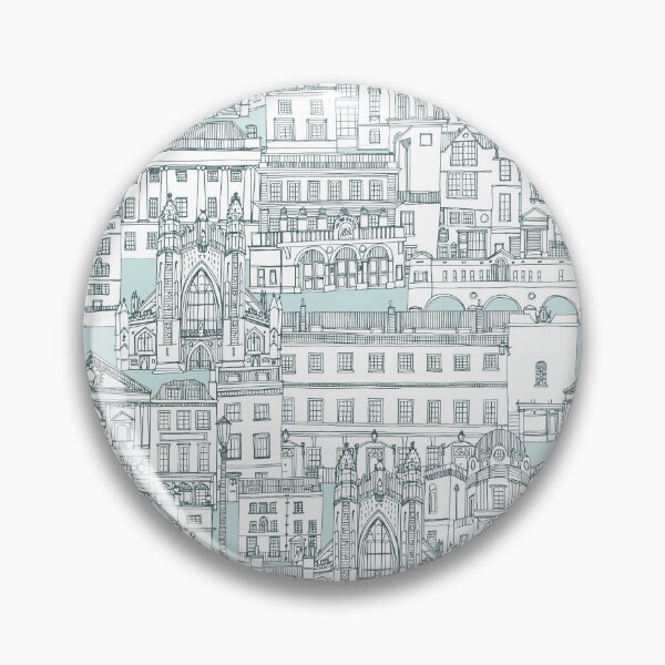 Item preview, Bath toile pine mint designed and sold by scrummy.