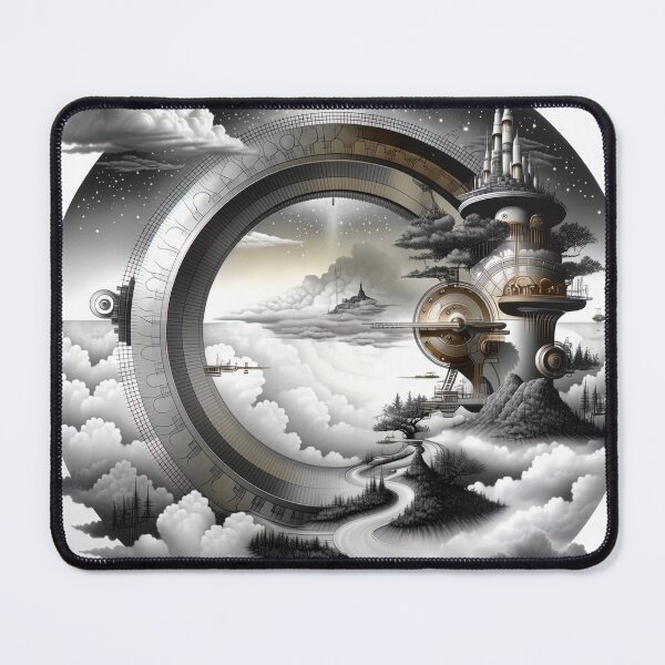 Item preview, The Celestial Clockwork Citadel designed and sold by bloorose.
