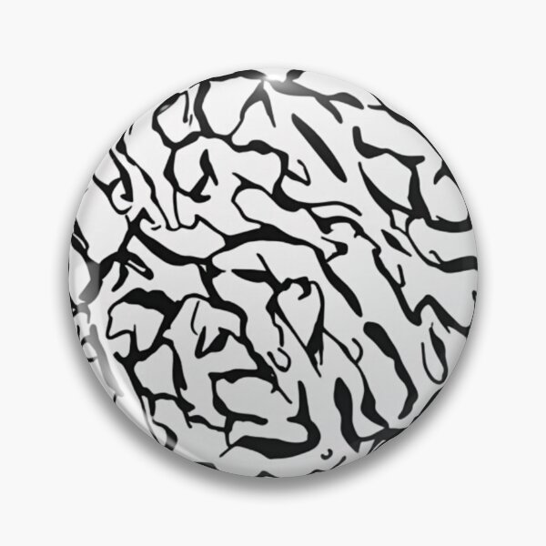 Item preview, Monochrome Adversarial Camo - Minimalist Black and White Pattern designed and sold by thepixelcloset.