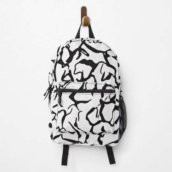 Item preview, Monochrome Adversarial Camo - Minimalist Black and White Pattern designed and sold by thepixelcloset.