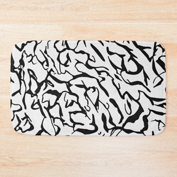 Item preview, Monochrome Adversarial Camo - Minimalist Black and White Pattern designed and sold by thepixelcloset.