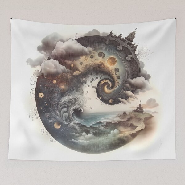 Item preview, The Spiral of the Storm designed and sold by bloorose.