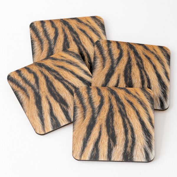 Item preview, Tiger Fur Sunburst Pattern - Radiating Orange & Black Stripe Design designed and sold by Yoruhara.