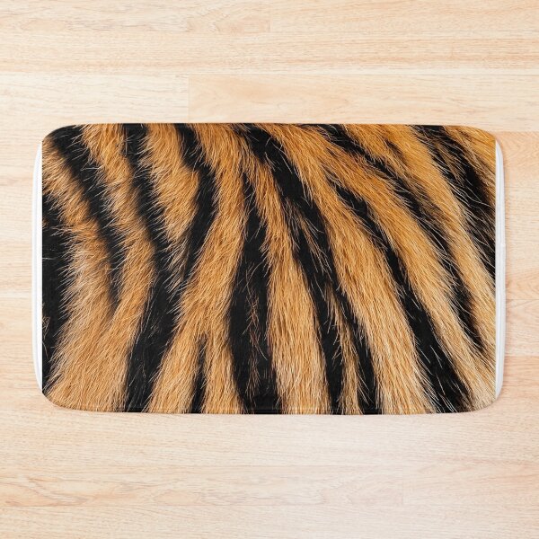 Item preview, Tiger Fur Sunburst Pattern - Radiating Orange & Black Stripe Design designed and sold by Nine Lives Studio.