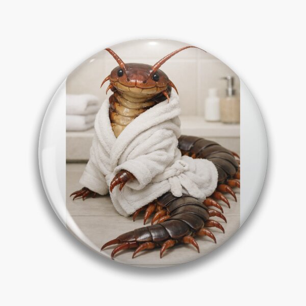 Item preview, Cozy Bathrobe Giant Centipede designed and sold by Sillytoe.