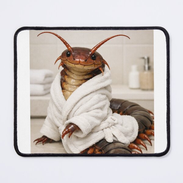Item preview, Cozy Bathrobe Giant Centipede designed and sold by Sillytoe.