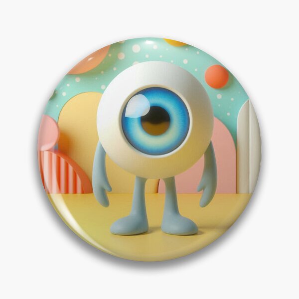 Item preview, Funny colored 3d monster designed and sold by JALNERVION SHOP.