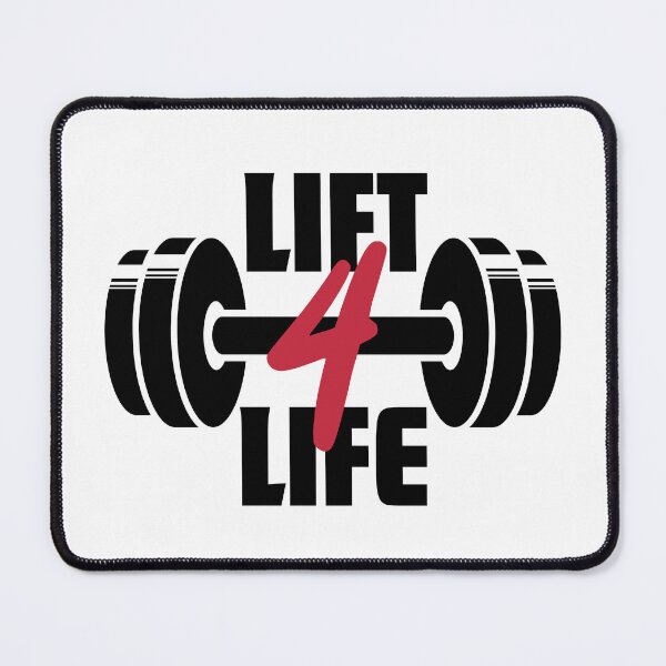 Item preview, Lift 4 Life Barbell Gym Motivation Fitness Workout Weightlifting designed and sold by HYPNK.