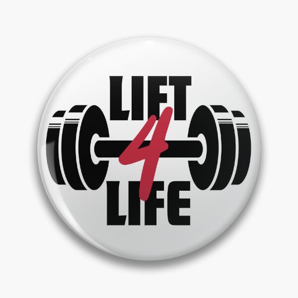 Item preview, Lift 4 Life Barbell Gym Motivation Fitness Workout Weightlifting  designed and sold by HYPNK.
