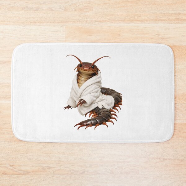 Item preview, Relaxing Bathrobe Giant Centipede designed and sold by Sillytoe.