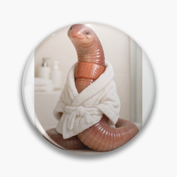 Item preview, Cozy Bathrobe Giant Earthworm designed and sold by Sillytoe.
