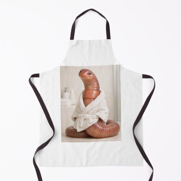 Item preview, Cozy Bathrobe Giant Earthworm designed and sold by Sillytoe.