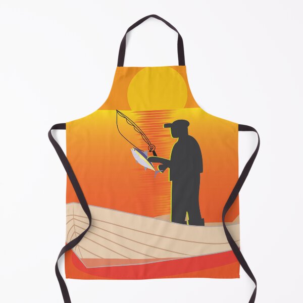 Item preview, Fishing During Sunset or Sunrise designed and sold by ROSE ANN BANILAR.