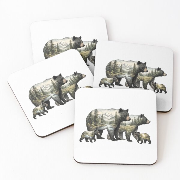 Item preview, Bear Family Wilderness designed and sold by Roy & Tiffany.