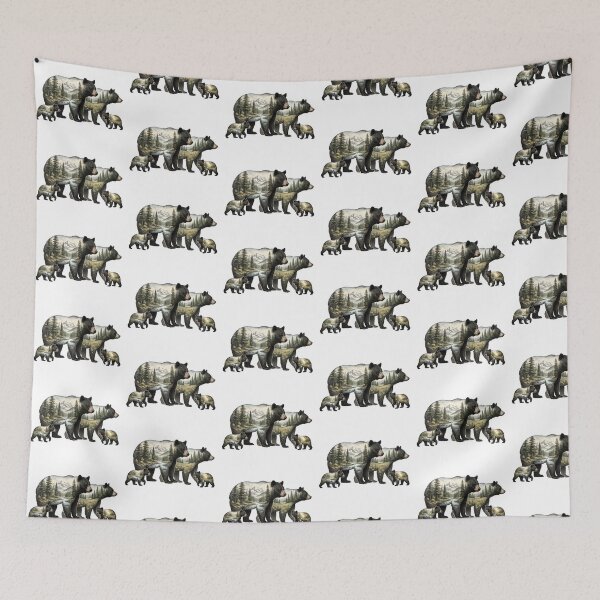 Item preview, Bear Family Wilderness designed and sold by Roy & Tiffany.