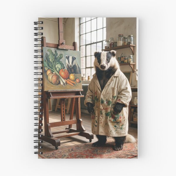Item preview, Badger Paints Still Life with Badger designed and sold by Tridentulus.