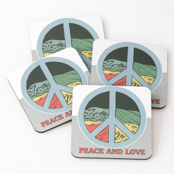Item preview, Peace And Love designed and sold by GrooveAndGlow.