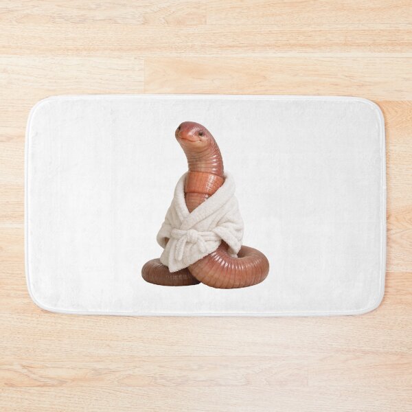 Item preview, Relaxing Bathrobe Giant Earthworm designed and sold by Sillytoe.
