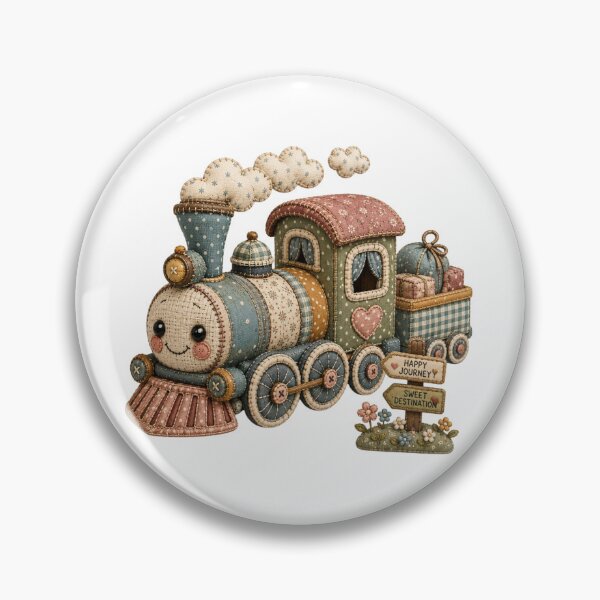 Item preview, Happy Patchwork Journey Train designed and sold by M.Store.