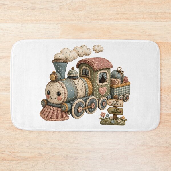 Item preview, Happy Patchwork Journey Train designed and sold by M.Store.