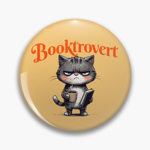 Item preview, Booktrovert Cat designed and sold by BookW0nd3rland.