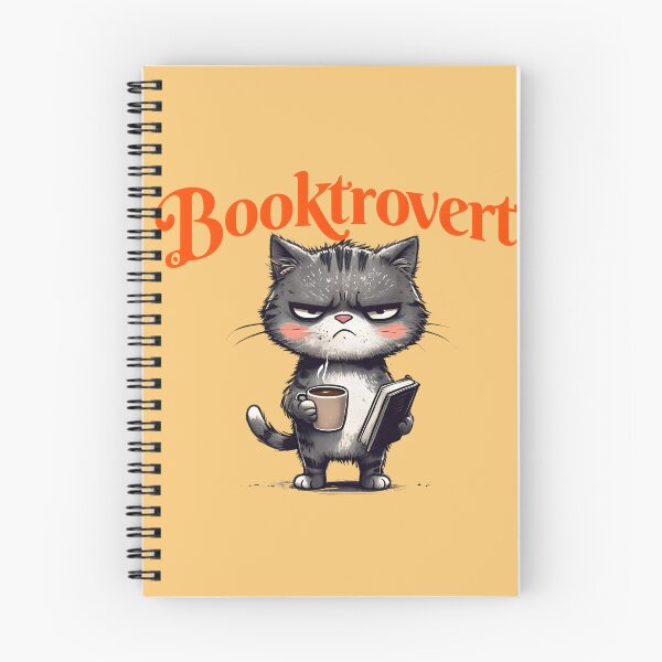 Item preview, Booktrovert Cat designed and sold by BookW0nd3rland.