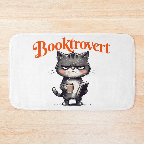 Item preview, Booktrovert Cat designed and sold by BookW0nd3rland.