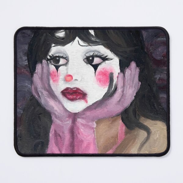 Item preview, Sad Clown Girl designed and sold by greycatpaints.
