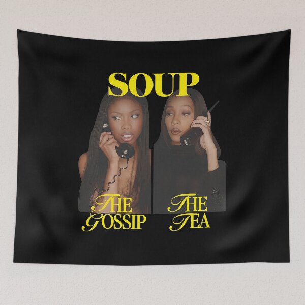 Item preview, 90s R&B Duo: Telephone Call Vibe designed and sold by RoseArtGraphic.