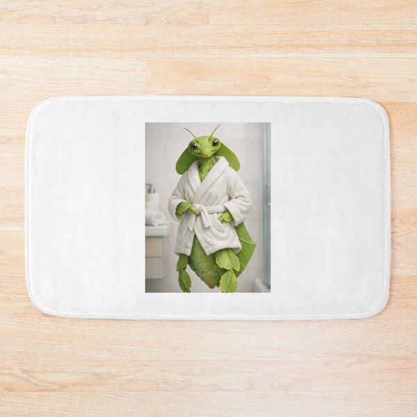 Item preview, Cozy Bathrobe Leaf Insect designed and sold by Sillytoe.