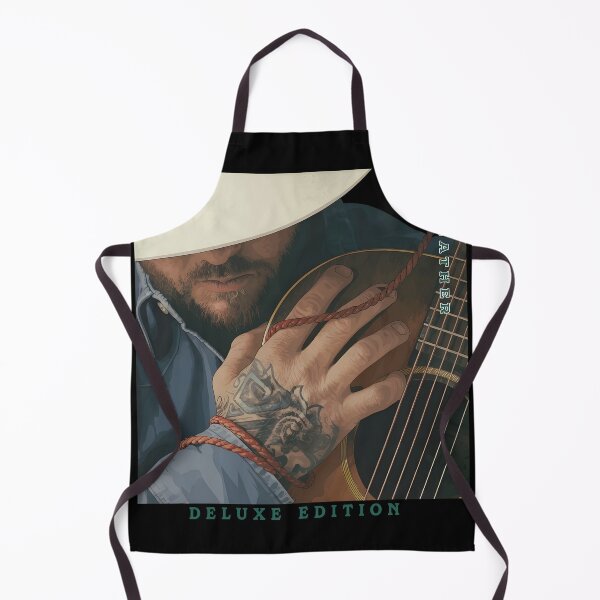 Item preview, Rustic Musician Guitar Portrait V2 designed and sold by RoseArtGraphic.