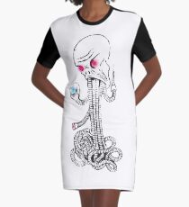 Wired Graphic T-Shirt Dress