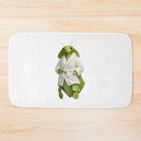 Item preview, Relaxing Bathrobe Leaf Insect designed and sold by Sillytoe.