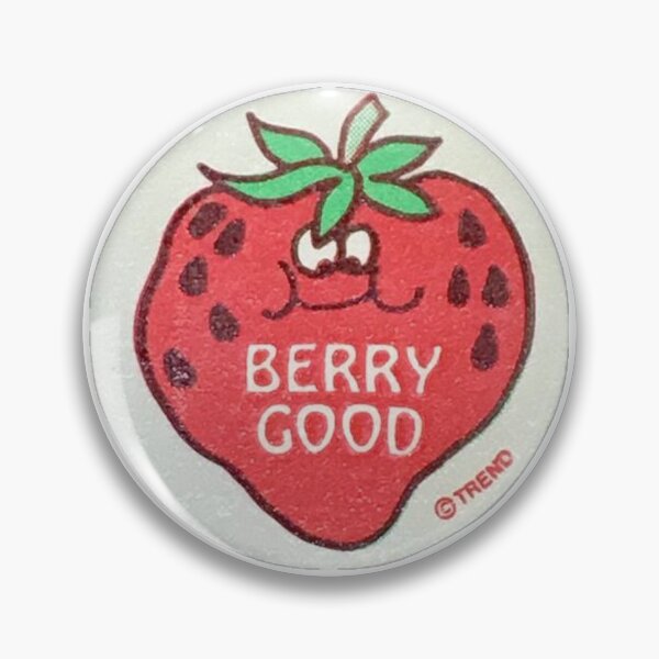 Item preview, Cute Strawberry Retro Sticker | Berry Good | Vintage Fruit Art designed and sold by LoLife.