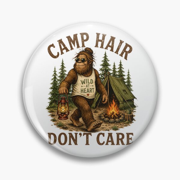 Item preview, Camp Hair Don't Care designed and sold by CelidaBonde.