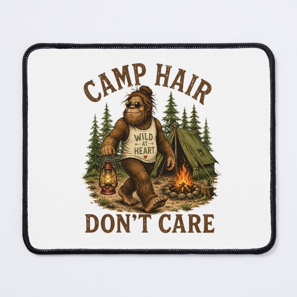 Item preview, Camp Hair Don't Care designed and sold by CelidaBonde.