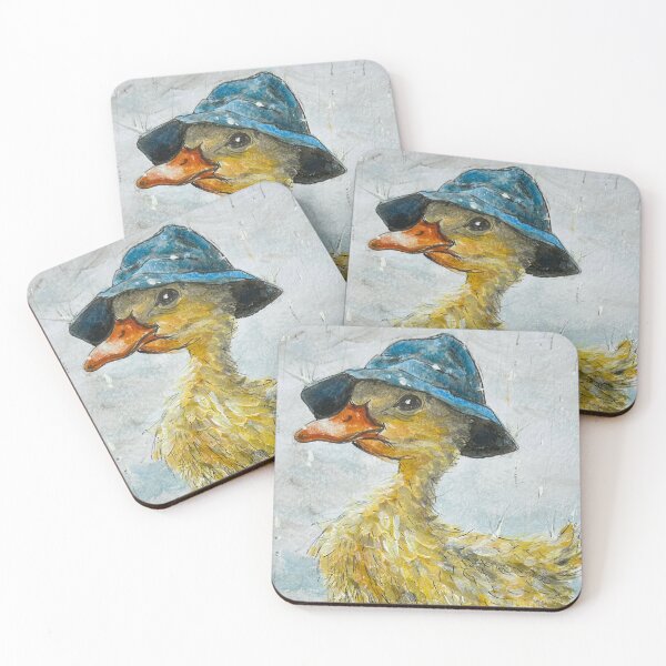 Item preview, Duckling in the Rain designed and sold by ricartdesign.