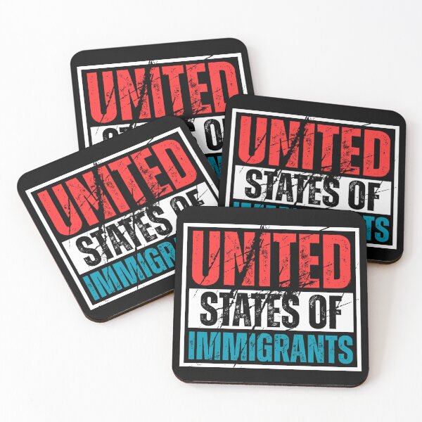 Item preview, United States Of Immigrants Pro Immigration Immigrant Rights designed and sold by Dondonmart.