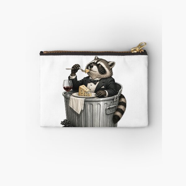 Item preview, Trashy Taste, But High Standards | Funny Raccoon Vintage Cartoon designed and sold by BabiesNanimals.