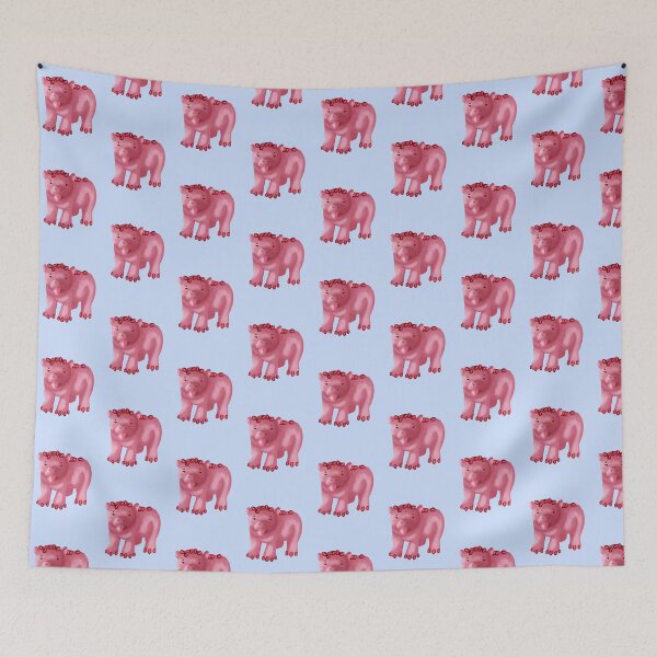Item preview, Pomegranate Plunge Hippo  designed and sold by Bre-Bug-242.
