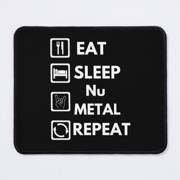Item preview, Eat sleep nu metal repeat essential tshirt. designed and sold by JonHenr.