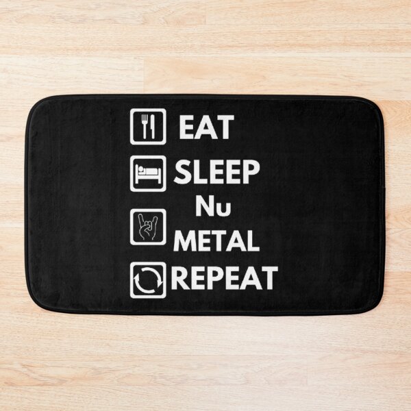 Item preview, Eat sleep nu metal repeat essential tshirt. designed and sold by JonHenr.