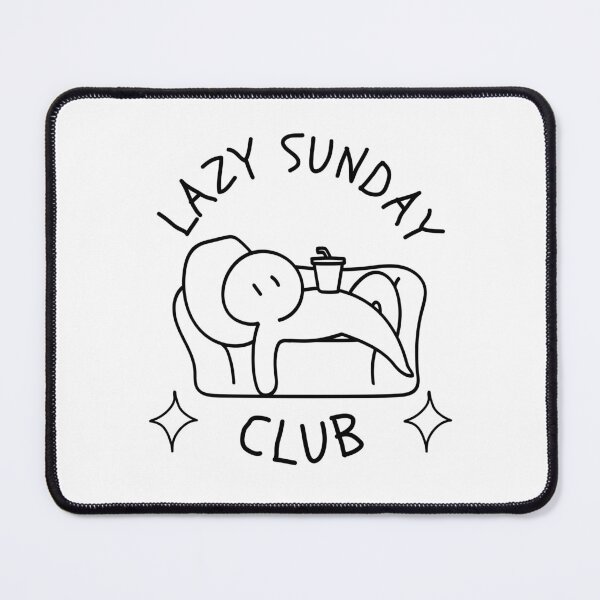 Item preview, Lazy Sunday Club Couch Potato Weekends designed and sold by HYPNK.