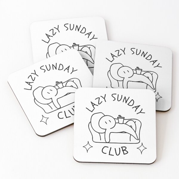 Item preview, Lazy Sunday Club Couch Potato Weekends designed and sold by HYPNK.