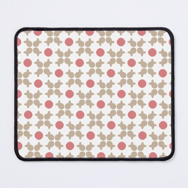 Item preview, Blush Dot & Sandstone Petal Geometric Pattern designed and sold by DesignsbyPheby.