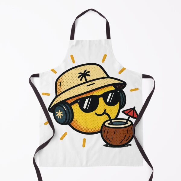 Item preview, Cool Summer Sun Drinking Coconut designed and sold by Elamraoui98.