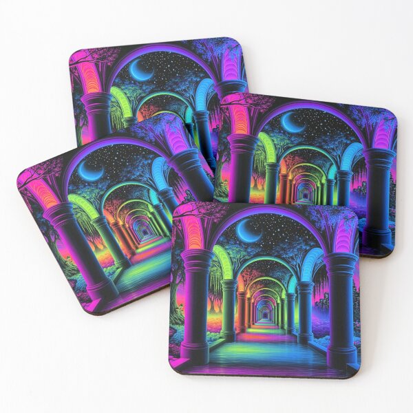 Item preview, Neon Endless Labyrinth To Different Worlds 3 designed and sold by Gypsykiss.