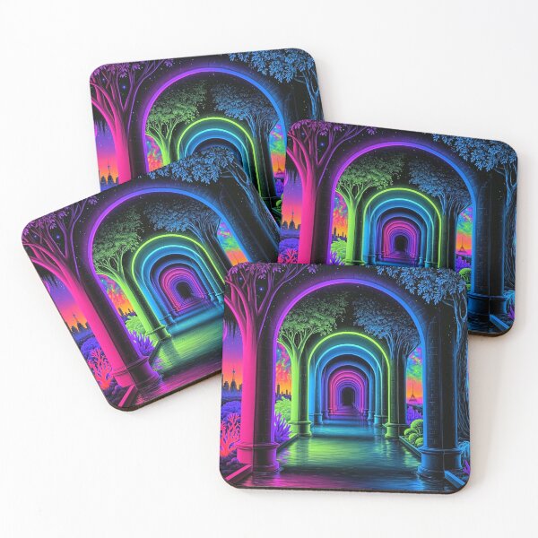 Item preview, Neon Endless Labyrinth To Different Worlds 4 designed and sold by Gypsykiss.