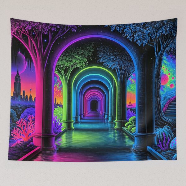 Item preview, Neon Endless Labyrinth To Different Worlds 4 designed and sold by Gypsykiss.
